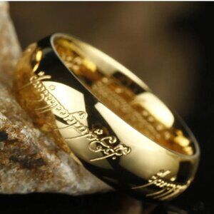 Enchanting The One Magic Ring with Intricate  Engravings